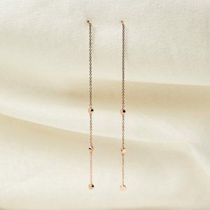 La Meno Treasure Drop Earrings NWT